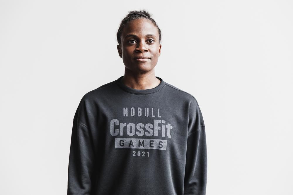 Sweats NOBULL Femme Noir - NOBULL Crossfit Games® 2021 Crew,France (5243-ORCSH)